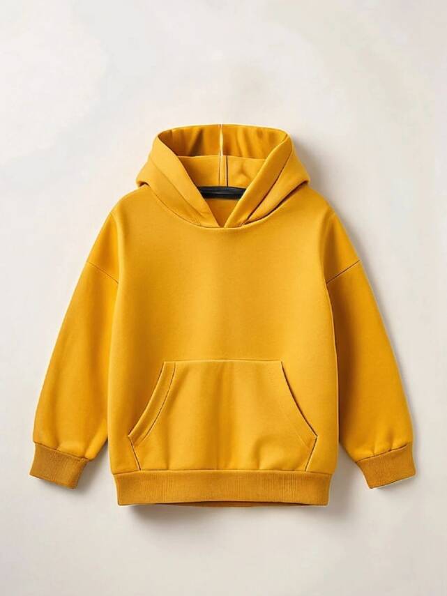 Çocuk Salaş Basic Hoodie - 1