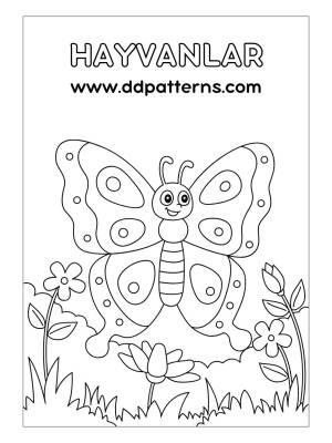 Hayvanlar Boyama Seti - DD Patterns