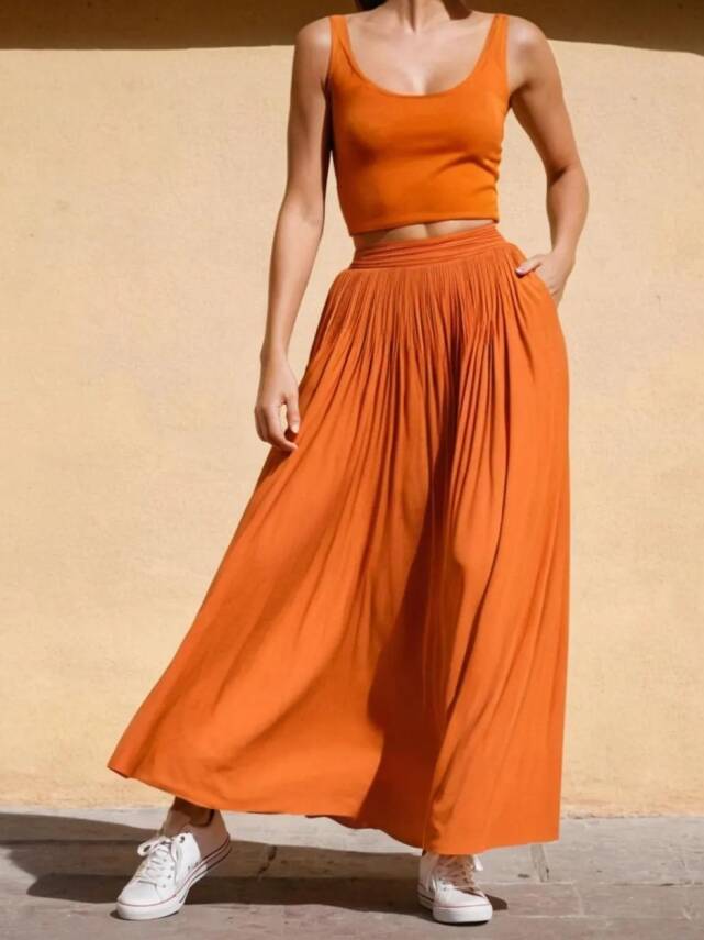 Summer Chic Üst ve Etek Takımı - 1